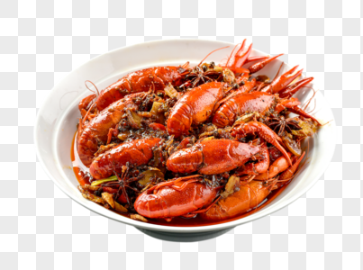 美食龙虾红酒菜单高清图片