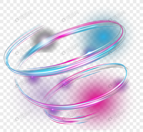 炫酷动感螺旋光圈素材元素素材psd格式_设计素材免费下载_vrf高清图片