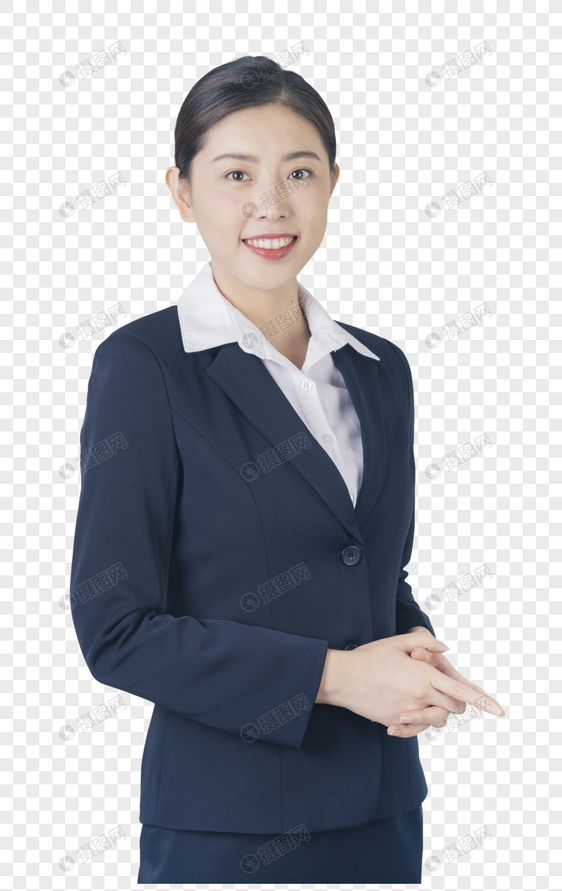 穿西服的职业女性图片