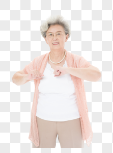 老年奶奶锻炼身体图片