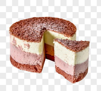 草莓奶油蛋糕高清图片