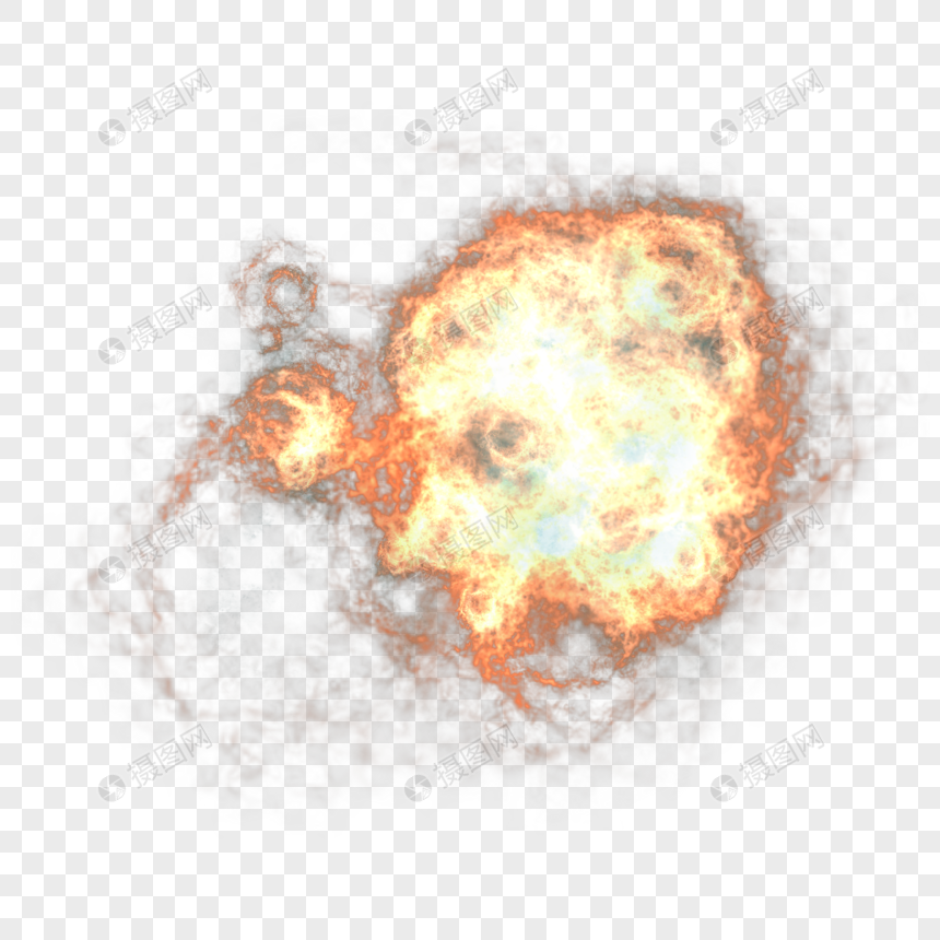 爆炸动态光效图片
