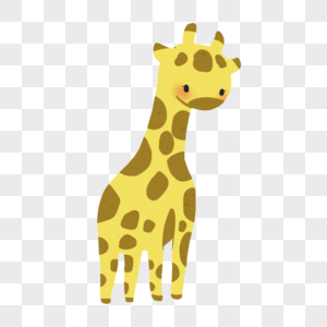 动物长颈鹿元素图片