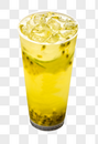 柠檬百香果汁图片