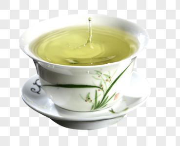竹叶青茶绿茶开芽高清图片