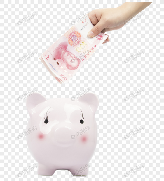 投资理财金猪储蓄罐图片