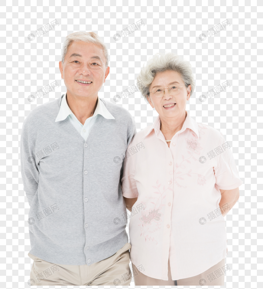 老年夫妇形象图片