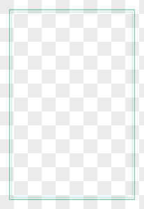 绿色边框花边边框绿色高清图片