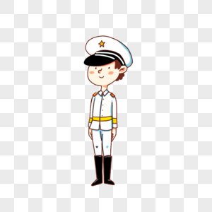 海军军人形象图片