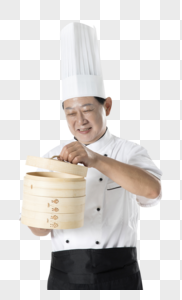 中餐点心厨师图片