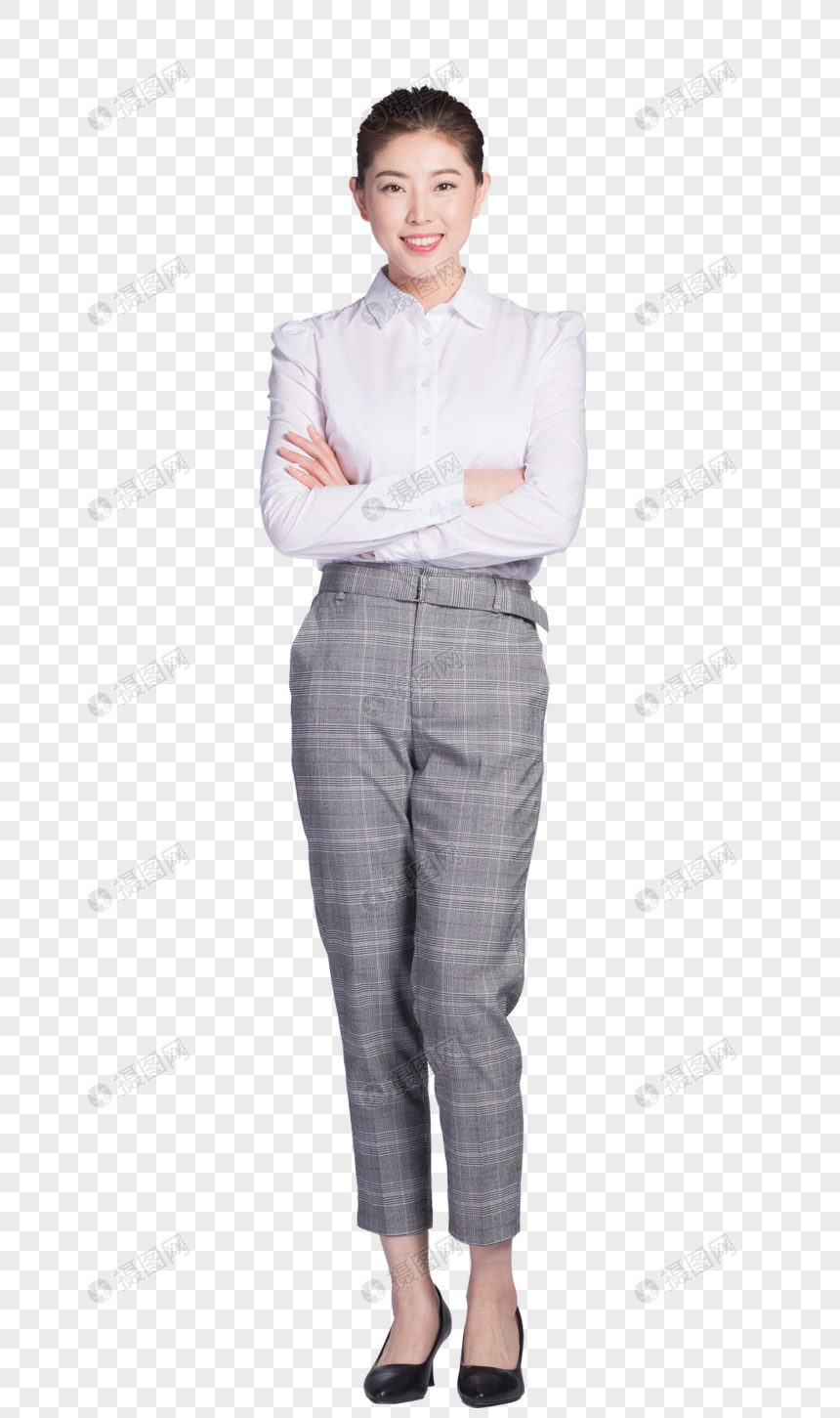 商务女性站姿元素素材下载-正版素材400652980-摄图网
