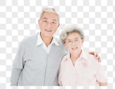 老年夫妇形象图片