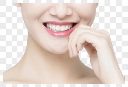 笑容 正面口腔素材