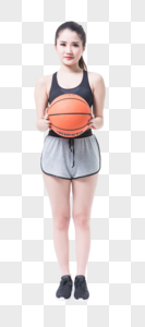 女性篮球运动图片