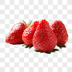 草莓果蔬拼盘高清图片