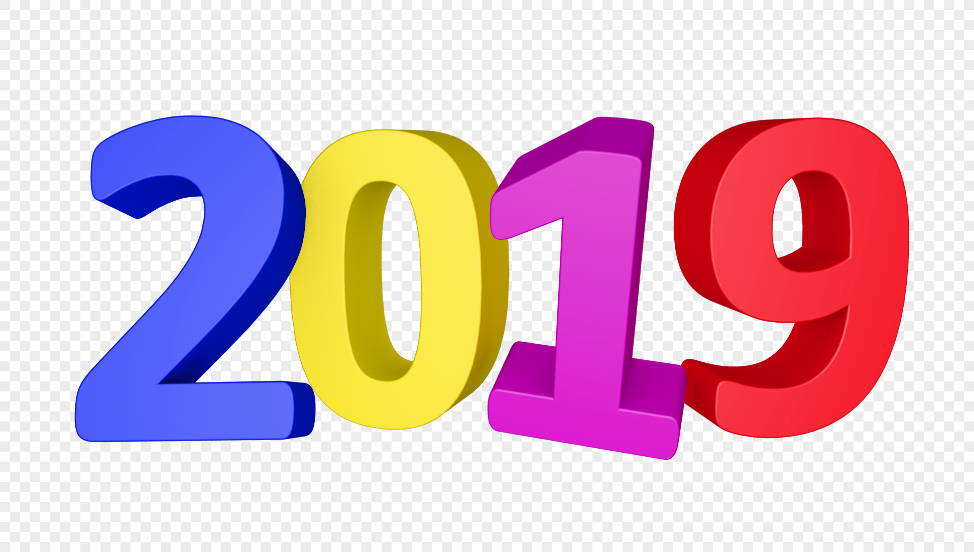 2019立体字艺术字设计