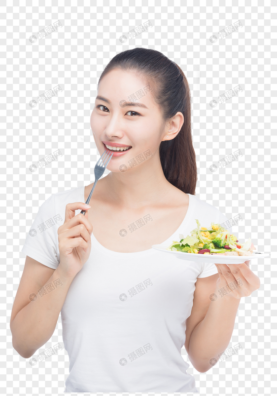 美女减肥健康饮食图片