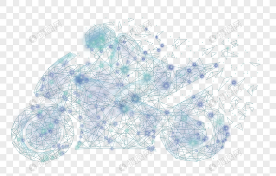 摩托科技线图片