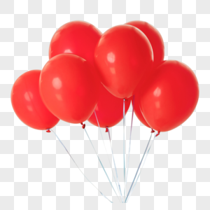 气球彩色节日气球高清图片
