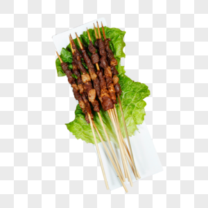 烤牛肉串菜品图片