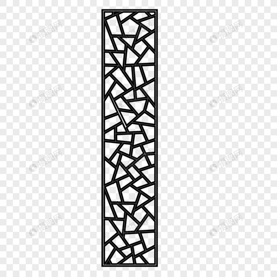 不规则镂空雕刻