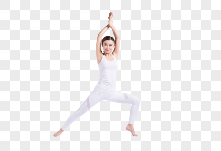 健康女性在做瑜伽图片