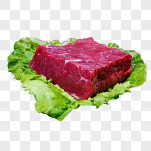生鲜牛肉块加工食材高清图片
