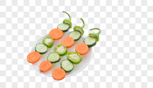 创意蔬菜串创意蔬菜串高清图片
