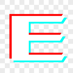 英文字母E图片