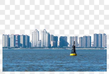 厦门城市岸边风景图片
