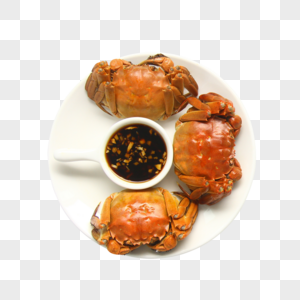美味大闸蟹螃蟹高清图片