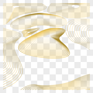 抽象水纹黄色线条水纹高清图片