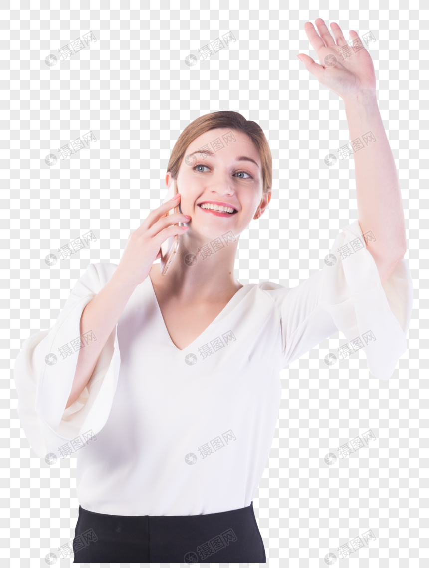在打电话的外国女性元素素材下载 正版素材 摄图网 在打电话的外国女性元素素材下载 正版素材 摄图网