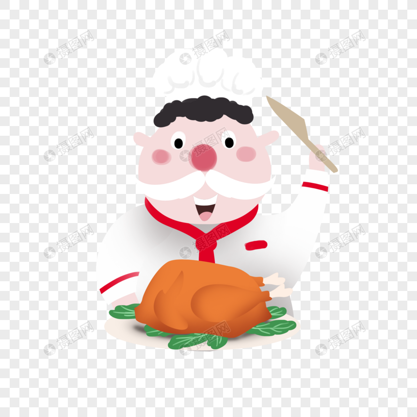 感恩节火鸡厨师图片