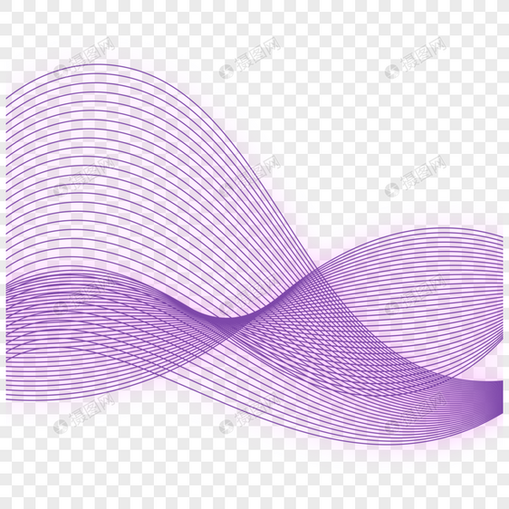 紫色线条图片