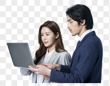 职场商务男女元素