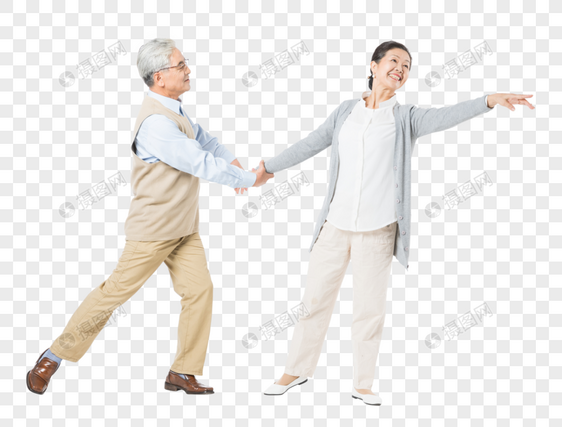 恩爱老年夫妻跳舞图片