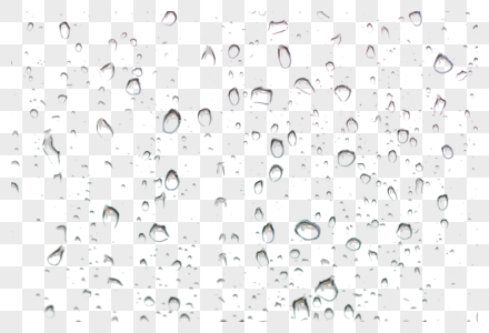 水珠雨水元素图片