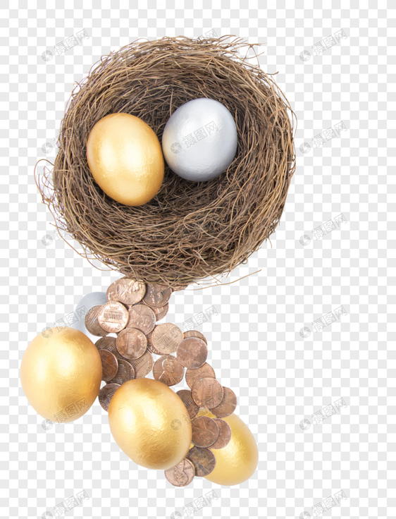 鸟巢里的金鸡蛋图片