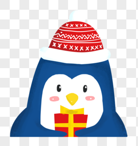 圣诞节企鹅图片