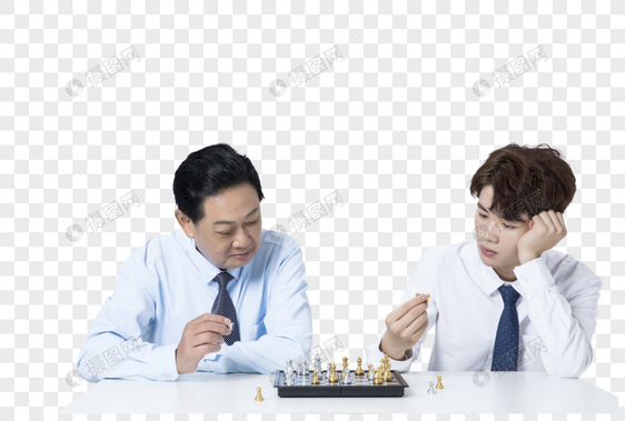 商务人士下棋图片