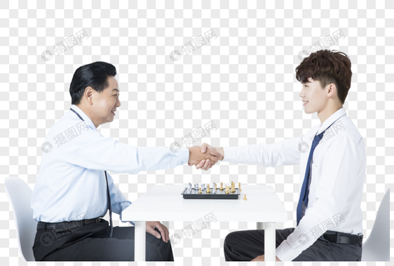 商务人士下棋图片