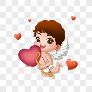 520情人节丘比特图片