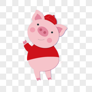 猪形象新年小猪形象高清图片