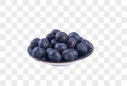 蓝莓黑色水果高清图片