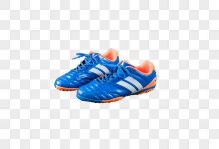 运动鞋蓝色的鞋素材高清图片