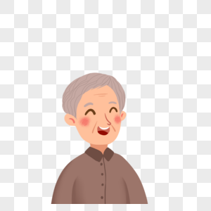 慈眉善目的老爷爷图片