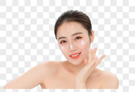 女性面部护肤图片