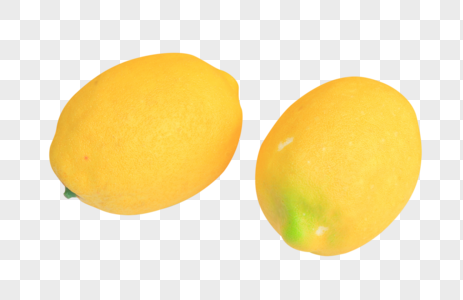 黄色的柠檬图片