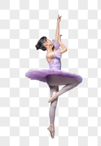 跳芭蕾舞的女孩儿高清图片